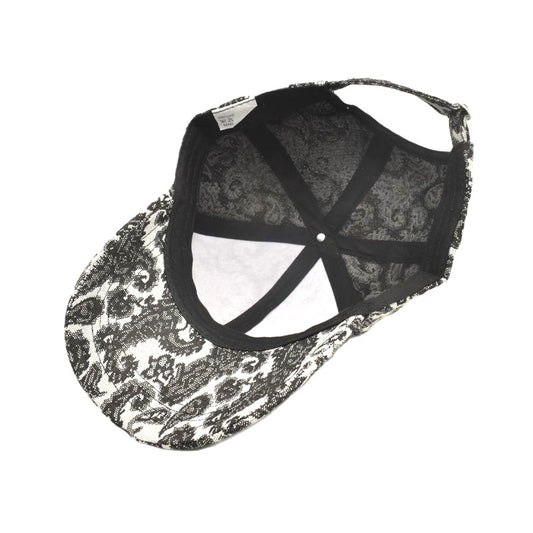 Spring And Summer Men And Women Baseball Cap Paisley Pattern Printed Baseball Cap