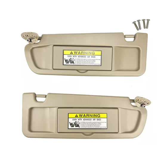 Sun Visor For Cars 83280-sna-a01za Pair Beige