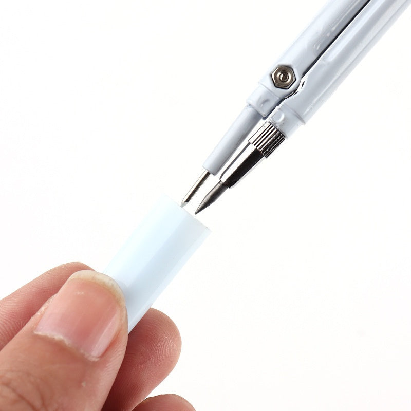 Multifunctional Compasses Ruler Specific For Pencil Exam Learning Stationery